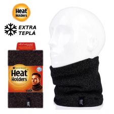 Pánsky Heat Holders zimný termo nákrčník hladký čierny
