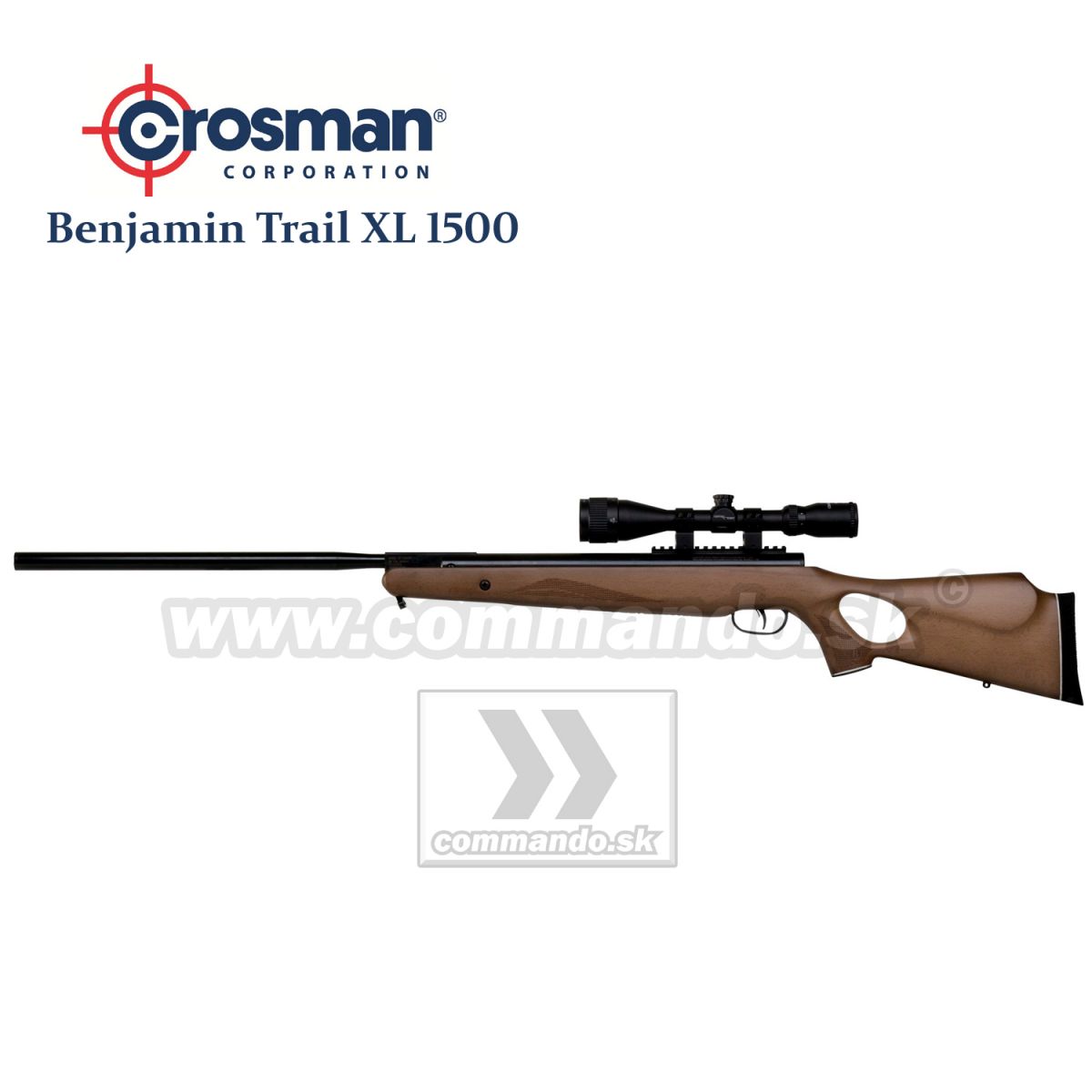 Airgun Vzduchovka Crosman Benjamin Trail Np Xl Mm Commando Sk