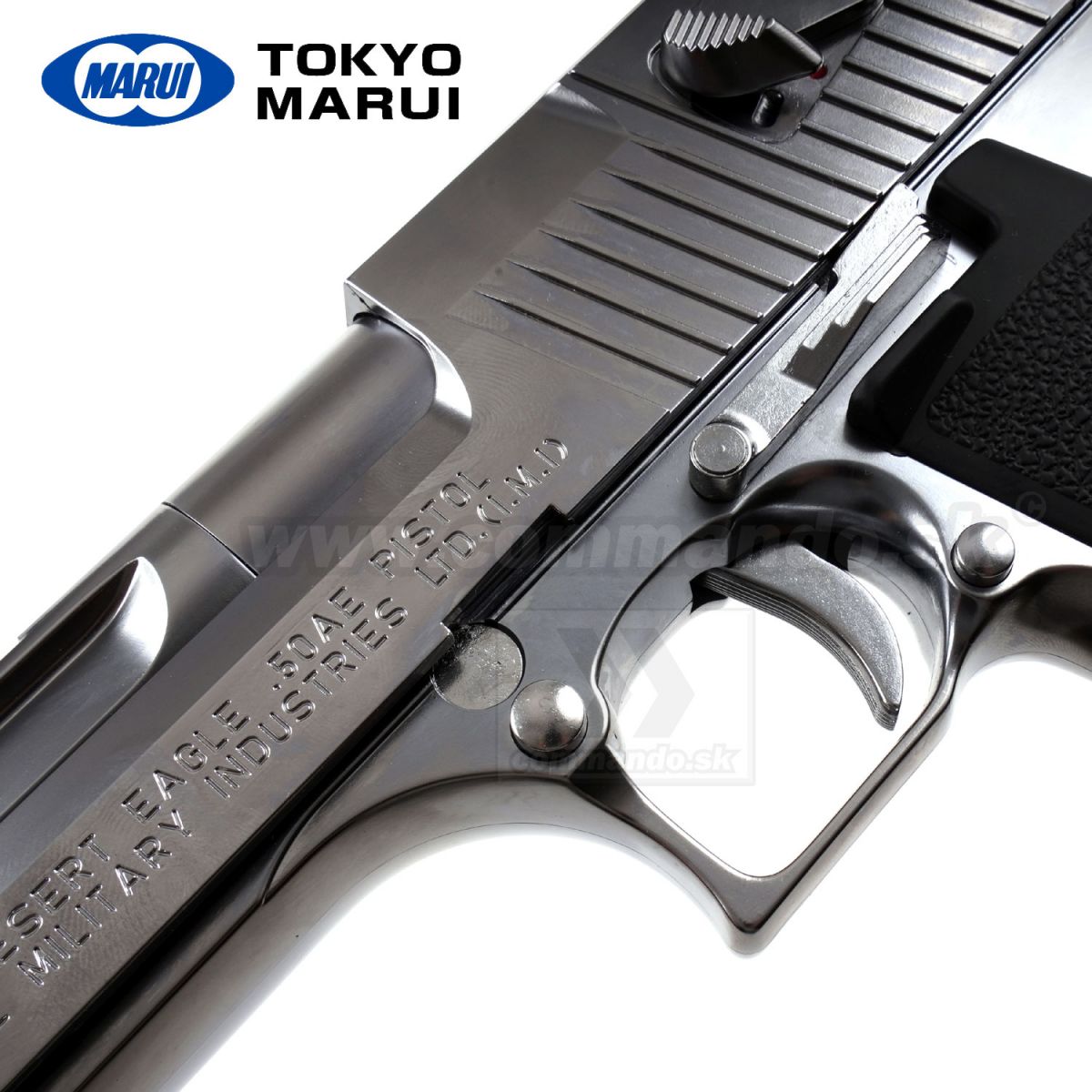 Tokyo Marui No. 16 Desert Eagle.50 AE Chrome Stainless Steel Gas blow back  Airsoft Gun - Airsoft Shop Japan