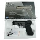 Airsoft Pistol G18C Glock KWA ASG Black GBB 6mm