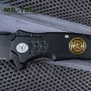 Vreckový zatvárací nôž FIRE BRIGADE Folding Knife, čierny