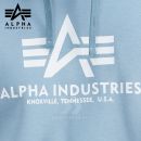 Alpha Industries Mikina Basic Hoody greyblue