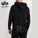 Alpha Industries Mikina Basic Hoody Rubber black