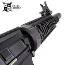 Airsoft Delta Armory AR15 Silent OPS 7"  EAGLE Charlie Black