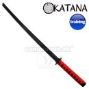 Treningová Katana drevená Training Katana Black Red 32714