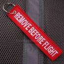 Remove Before Flight PILOT RBF prívesok kľúčenka