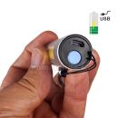 B-SQUL Expedition XPE CREE svietidlo USB Zoom Flashlite