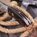 Damaškový zatvárací nôž Canis lupus Damascus knife 73 Layers 18925