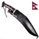 Original Nepal KUKRI IRAQ Black Sheath 10" Hand Made Khukuri