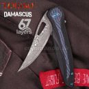 Damaškový nôž TOKISU Damascus 62 Layers 18887 CNC G10