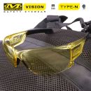 Mechanix okuliare VISION TYPE-N Safety Tactical Eyewear Amber Lens Frame