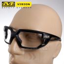 Mechanix okuliare VISION TYPE-X IND. Safety Tactical Eyewear Black Frame