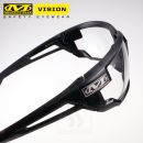 Mechanix okuliare VISION TYPE-X IND. Safety Tactical Eyewear Black Frame