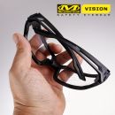 Mechanix okuliare VISION TYPE-X IND. Safety Tactical Eyewear Black Frame