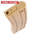 Airsoft zásobník Strike System M4/M16 AEG 140BB LowCap Tan