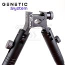 Universal Retractable Bipod Full Metal Taktická dvojnožka Genetic System