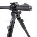 Universal Retractable Bipod Full Metal Taktická dvojnožka Genetic System