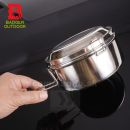 Badger Poľný riad Ešus 3D trojdielny Nerez Stainless Steel 3Steelcook