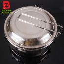 Badger Poľný riad Ešus 3D trojdielny Nerez Stainless Steel 3Steelcook