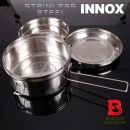 Badger Poľný riad Ešus 3D trojdielny Nerez Stainless Steel 3Steelcook