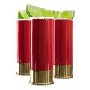 Poháriky 40ml 4ks 12 GAUGE ShotGun Shell Shot Glasses