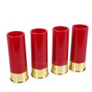 Poháriky 40ml 4ks 12 GAUGE ShotGun Shell Shot Glasses