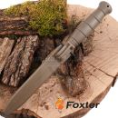 Vojenský nôž FOXTER Dark Earth 29cm s puzdrom