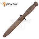 Vojenský nôž FOXTER Dark Earth 29cm s puzdrom