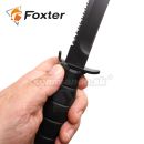 Vojenský nôž FOXTER Black 29cm s puzdrom