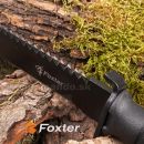 Vojenský nôž FOXTER Black 29cm s puzdrom