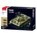 Stavebnica SLUBAN Model Bricks Stredný Tank T54S 3v1 M38-B1135