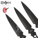 Vrhacie nože BSH 3 kusy Throwing knives N-411