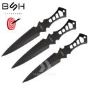 Vrhacie nože BSH 3 kusy Throwing knives N-411