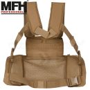 Taktická vesta chest rig typ mission, coyote