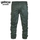 Yakuza Premium nohavice cargo pants dark olive 3751