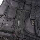 Taktická vesta s opaskom Universal Tactical Black