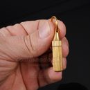 Mikro nožík ako prívesok Box Opener Brass Body