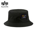 Alpha Industries klobúk Crew bucket hat čierny