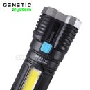 GENETIC System OSL+COB 625 Lumen 5W USB Flashlite