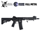 Airsoft Grand Power AR15 10inch M-LOK ALPHA Čierna Delta Armory