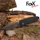 Zatvárací nož FoxOutdoor čierny - 45751A