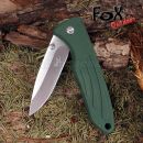 Zatvárací nož FoxOutdoor zelený - 45751B