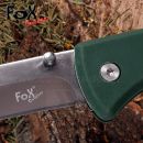 Zatvárací nož FoxOutdoor zelený - 45751B