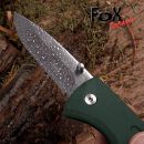 Zatvárací nož FoxOutdoor zelený - 45751B