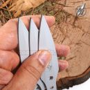 Martinez Albainox Vrhacie nože WHITE DRAGON THROWING KNIVES 3 kusy