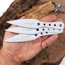 Martinez Albainox Vrhacie nože WHITE DRAGON THROWING KNIVES 3 kusy