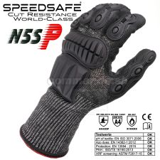 SpeedSafe N5SP Black rukavice proti porezaniu