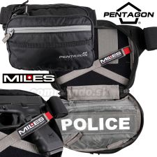 Ľadvinka RUNNER POUCH Pentagon black