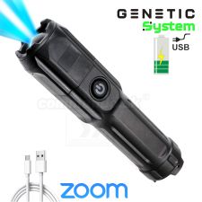 Genetic System USB LED svietidlo Zoom Flashlite