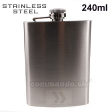 Likérka ploskačka nerezová HIP FLASK 240ml